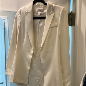 Cream blazer